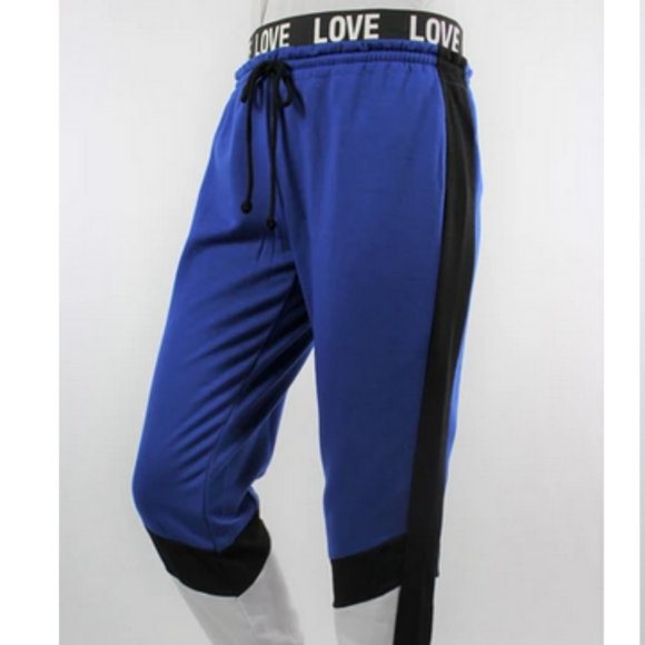 Pants - MUST GO, SALE ENDS 12/28 Tri Color "LOVE" Jogger